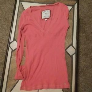 Coral pink top